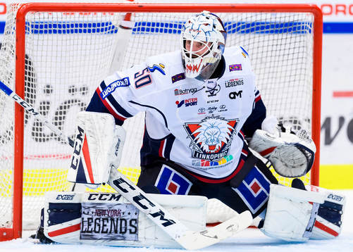 Linköpings målvakt Jonas Gustavsson