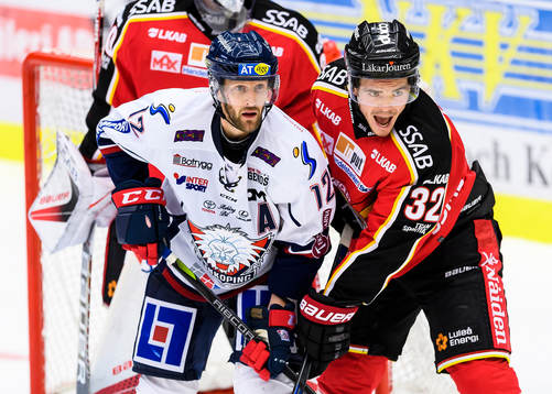 Linköpings Sebastian Karlsson och Luleås Oscar Engsund