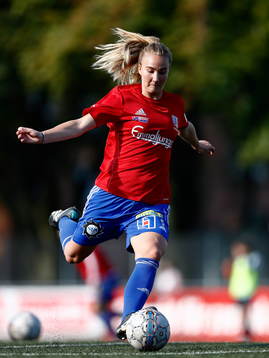 Vittsjös Emma Lundh före sin första match från start