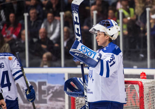 Leksands målvakt Jonas Arntzen