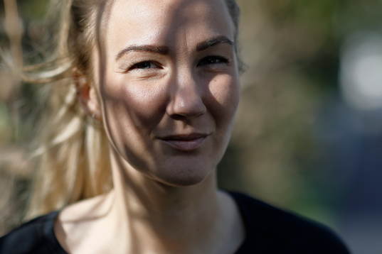 Vittsjös Emma Lundh före sin första match från start
