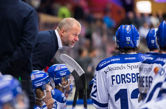 Leksands tränare Markus Åkerblom