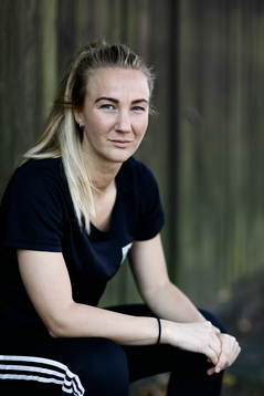 Bläddra bland fler bilder av Fotboll, Damallsvenskan, Emma Lundh, Vittsjö