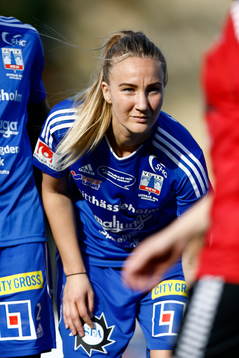Vittsjös Emma Lundh före sin första match från start