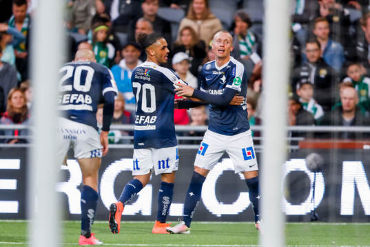 Norrköpings Alexander Jacobsen och Gudmundur Thorarinsson