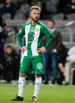 Hammarbys Sander Svendsen deppar