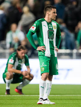 Hammarbys Björn Paulsen och Jeppe Andersen deppar