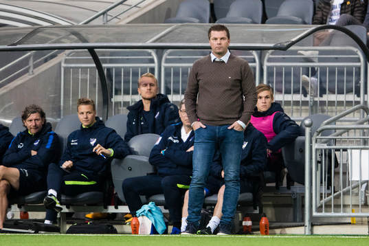 Norrköpings tränare Jens Gustafsson