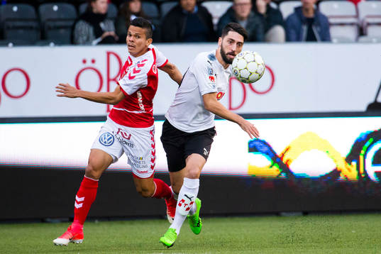 Örebros Nahir Besara och Kalmars Romário Pereira Sipião