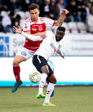 Kalmars Filip Sachpekidis och Örebros Maic Sema