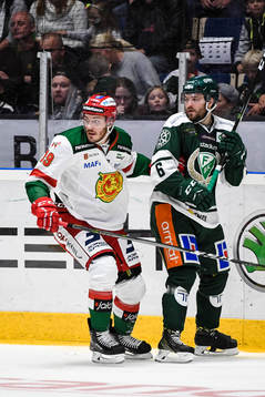 Moras John Persson och Färjestads Mikael Wikstrand