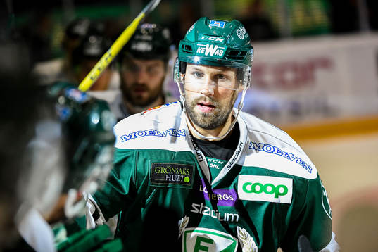 Färjestads Dick Axelsson jublar