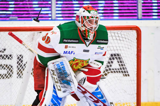 Moras målvakt Mattias Pettersson deppar