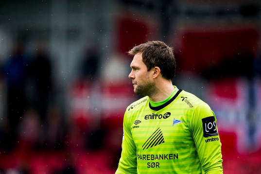 Goalkeeper Håkon Opdal of Start