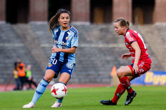 Djurgårdens Johanna Rytting Kaneryd och Linköpings
