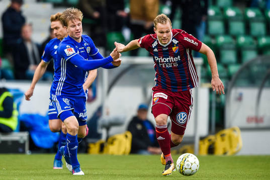 Sundsvalls Eric Björkander och Djurgårdens Gustav Engvall