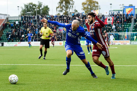 Sundsvalls Marcus Danielson och Djurgårdens Othman El Kabir
