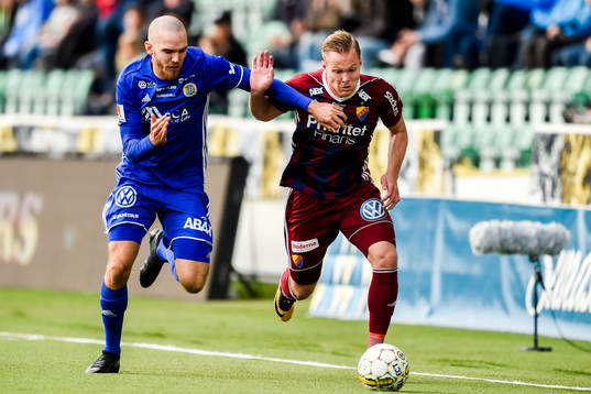 Sundsvalls Marcus Danielson och Djurgårdens Gustav Engvall