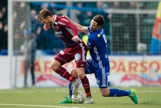 Djurgårdens Jesper Karlström och Sundsvalls Linus