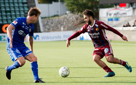 Sundsvalls Eric Larsson och Djurgårdens Othman El Kabir