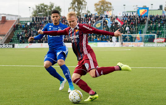 Sundsvalls Romain Gall och Djurgårdens Elliot Käck