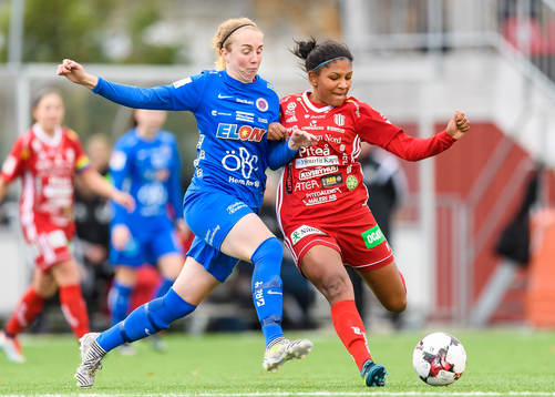 Örebros Marina Pettersson-Engström och Piteås Madelen