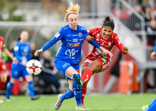 Örebros Marina Pettersson-Engström och Piteås Madelen