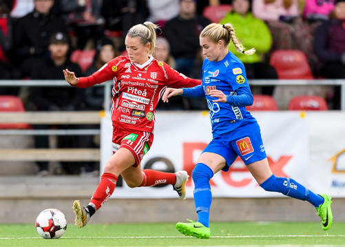 Piteås Ronja Aronsson och Örebros Emelie Andersson