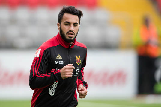 Östersunds Brwa Nouri värmer upp