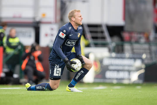 Häckens målvakt Peter Abrahamsson
