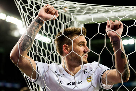 Nicklas Bendtner of Rosenborg