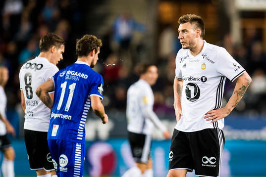 Nicklas Bendtner of Rosenborg
