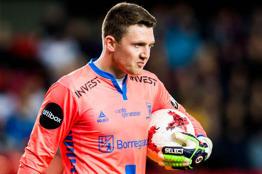 Goalkeeper Anders Kristiansen of Sarpsborg