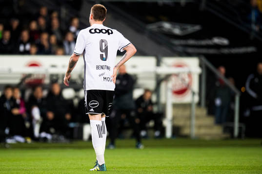 Nicklas Bendtner of Rosenborg