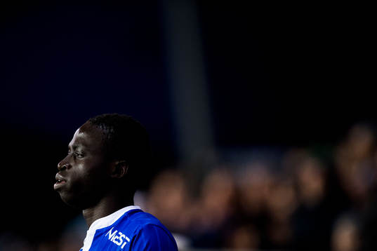 Krepin Diatta of Sarpsborg enters the pitch