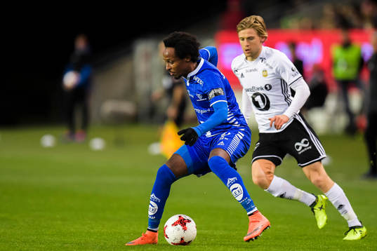 Amin Soleiman Askar  of Sarpsborg and Yann-Erik de Lanlay
