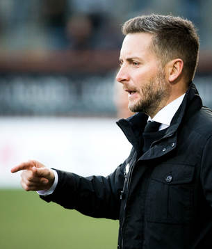 Örebros tränare Axel Kjäll