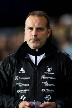 Geir Bakke, head coach of Sarpsborg 08