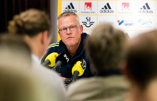 Sveriges förbundskapten Janne Andersson