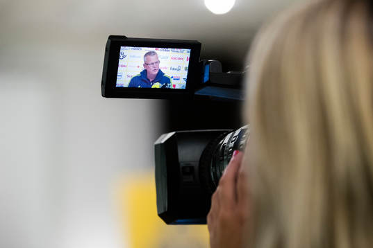 Sveriges förbundskapten Janne Andersson