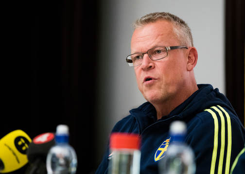 Sveriges förbundskapten Janne Andersson