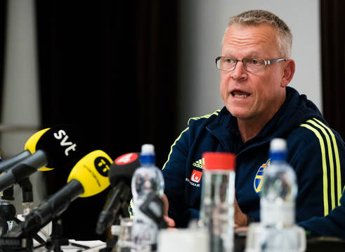 Sveriges förbundskapten Janne Andersson