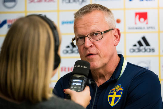 Sveriges förbundskapten Janne Andersson