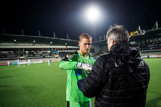 Helsingborgs målvakt Pär Hansson