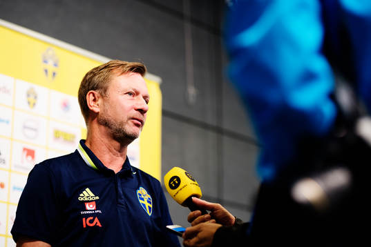 Förbundskapten Peter Gerhardsson