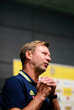 Förbundskapten Peter Gerhardsson