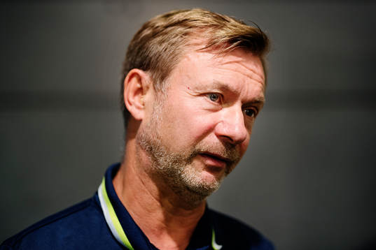 Förbundskapten Peter Gerhardsson