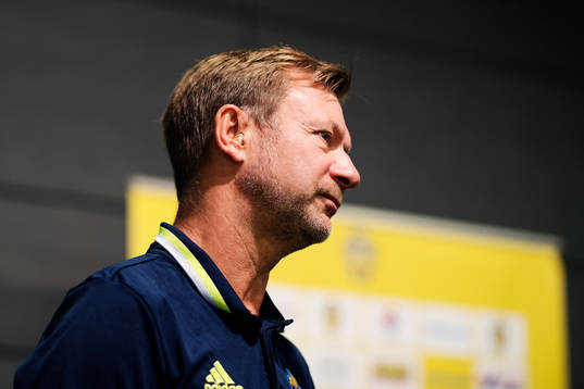 Förbundskapten Peter Gerhardsson