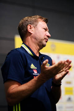 Förbundskapten Peter Gerhardsson