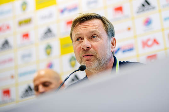 Förbundskapten Peter Gerhardsson